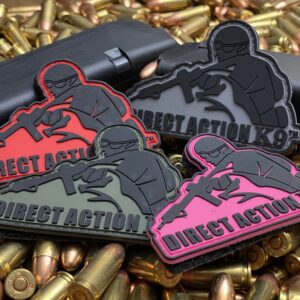 Direct Action K9 patches in different color